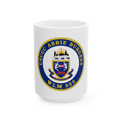 USCGC Abbie Burgess WLM 553 (U.S. Coast Guard) White Coffee Mug