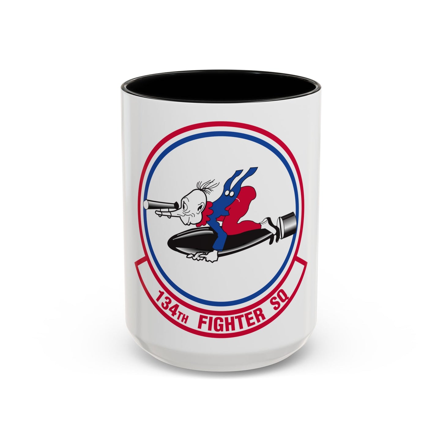 134 Fighter Squadron (U.S. Air Force) Accent Coffee Mug