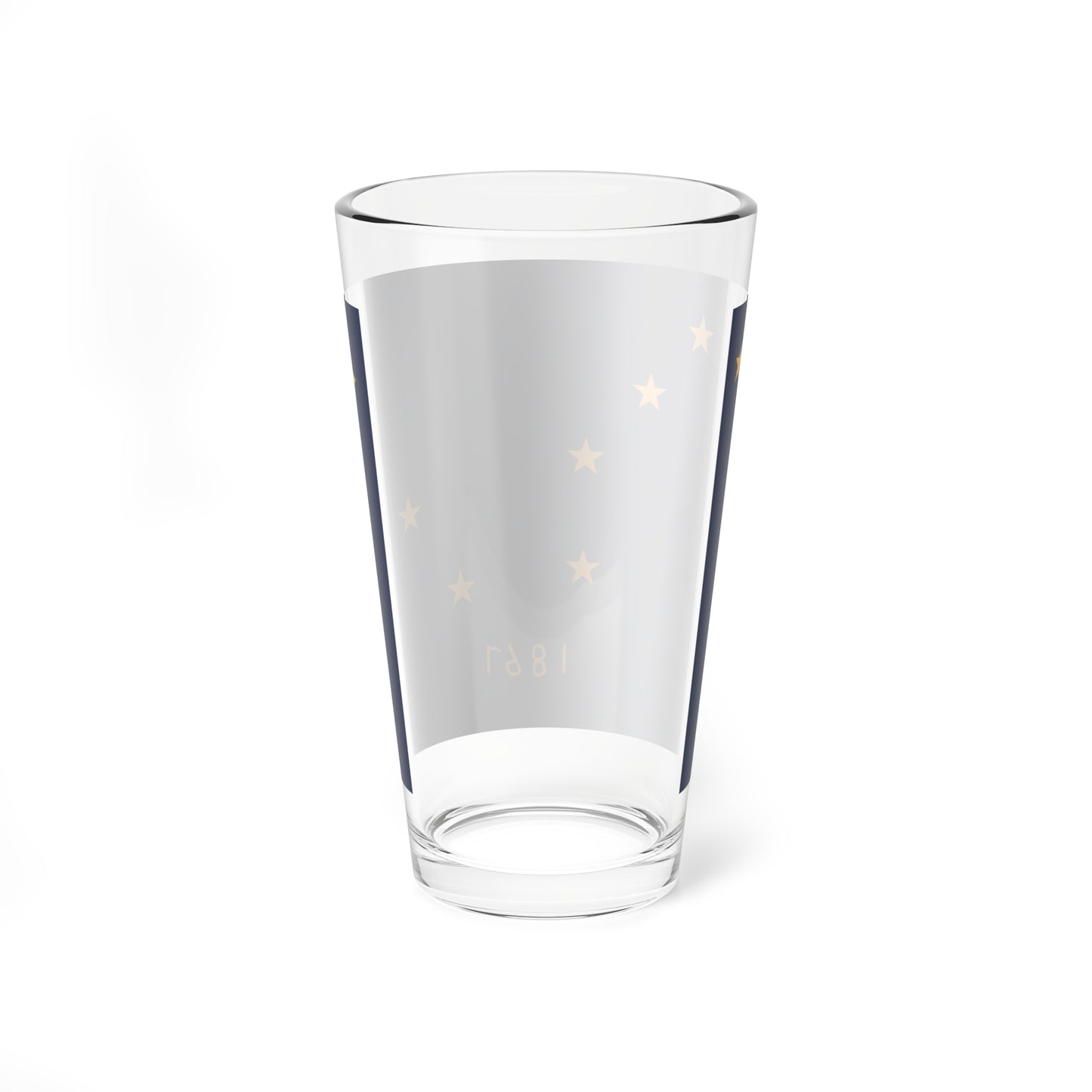 Flag of Alaska Benny Benson Original Design (United States) Pint Glass 16oz