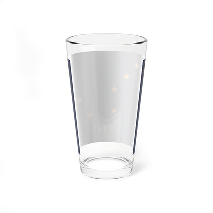 Flag of Alaska Benny Benson Original Design (United States) Pint Glass 16oz