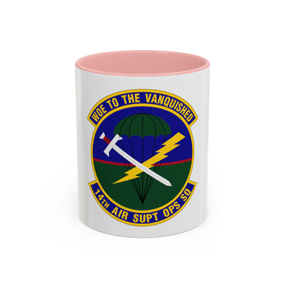14 Air Support Operations Squadron ACC (U.S. Air Force) Accent Coffee Mug