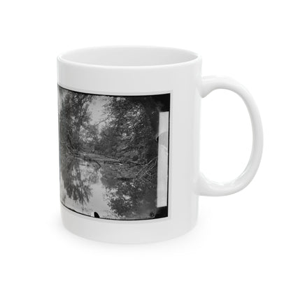 Bull Run, Va. View Of Bull Run (U.S. Civil War) White Coffee Mug