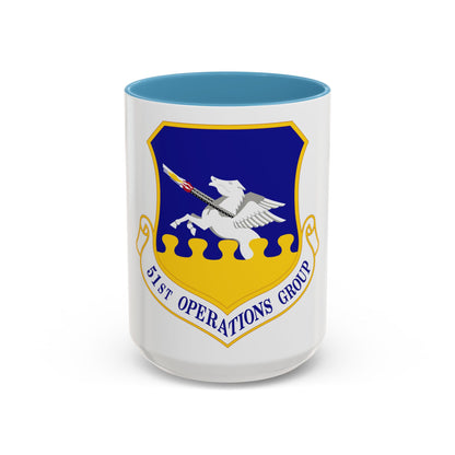 51st Operations Group (U.S. Air Force) Accent Coffee Mug
