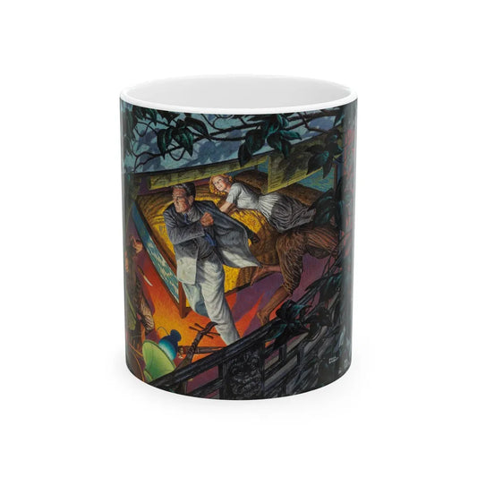 Failed Ambush, probable magazine interior illustration - White Coffee Mug-11oz-Go Mug Yourself