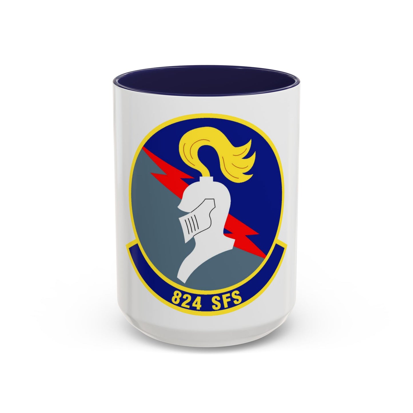 824th Security Forces Squadron (U.S. Air Force) Accent Coffee Mug