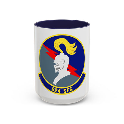 824th Security Forces Squadron (U.S. Air Force) Accent Coffee Mug