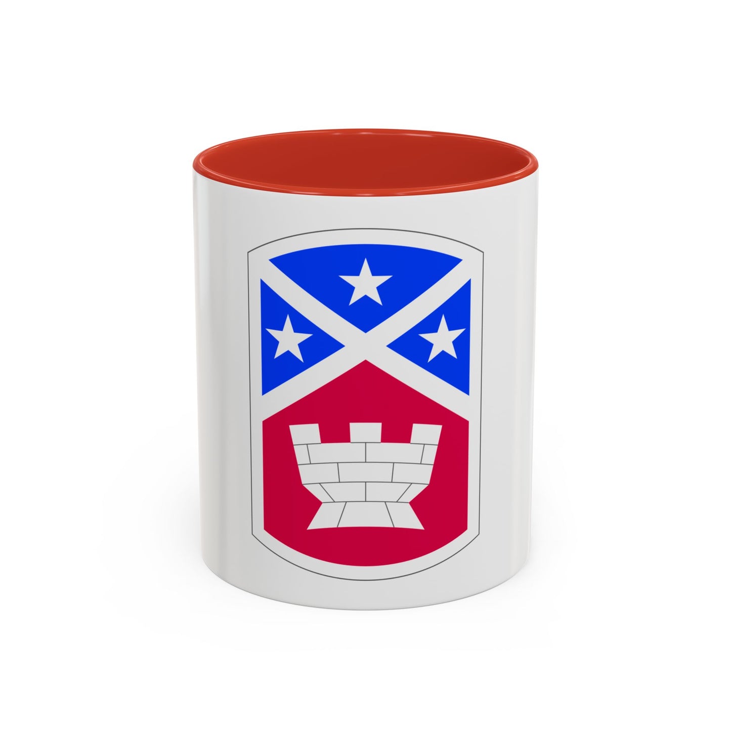 194th Engineer Brigade (U.S. Army) Accent Coffee Mug