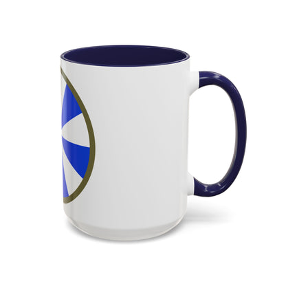 US 11th Infantry Division (U.S. Army) Accent Coffee Mug