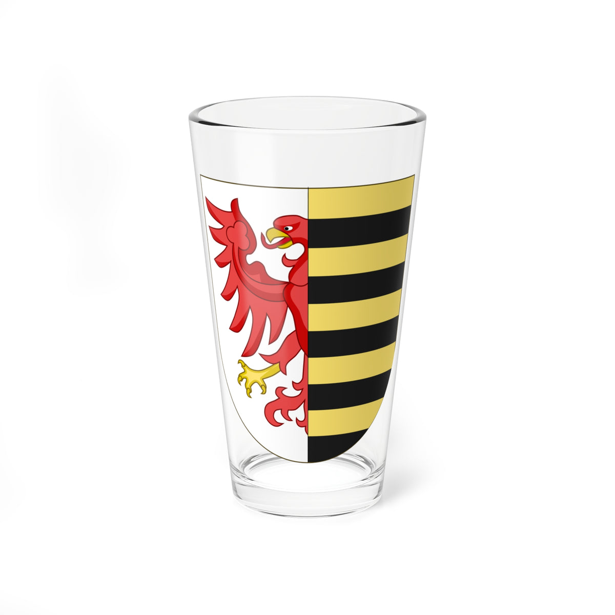 Wappen Anhalt (Germany) (Coat of Arms) Pint Glass 16oz