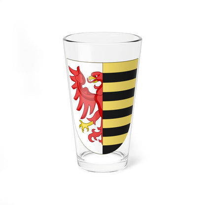 Wappen Anhalt (Germany) (Coat of Arms) Pint Glass 16oz