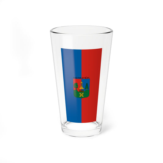 Flag of Hernyek (Hungary) Pint Glass 16oz