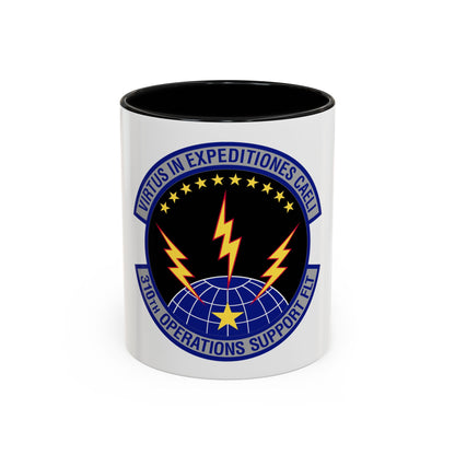 310th Operations Support Flight (U.S. Air Force) Accent Coffee Mug