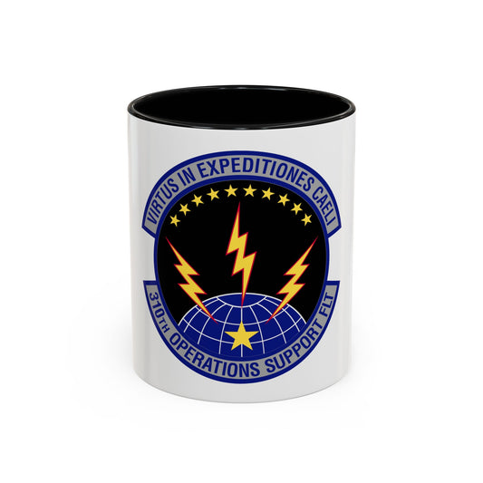 310th Operations Support Flight (U.S. Air Force) Accent Coffee Mug