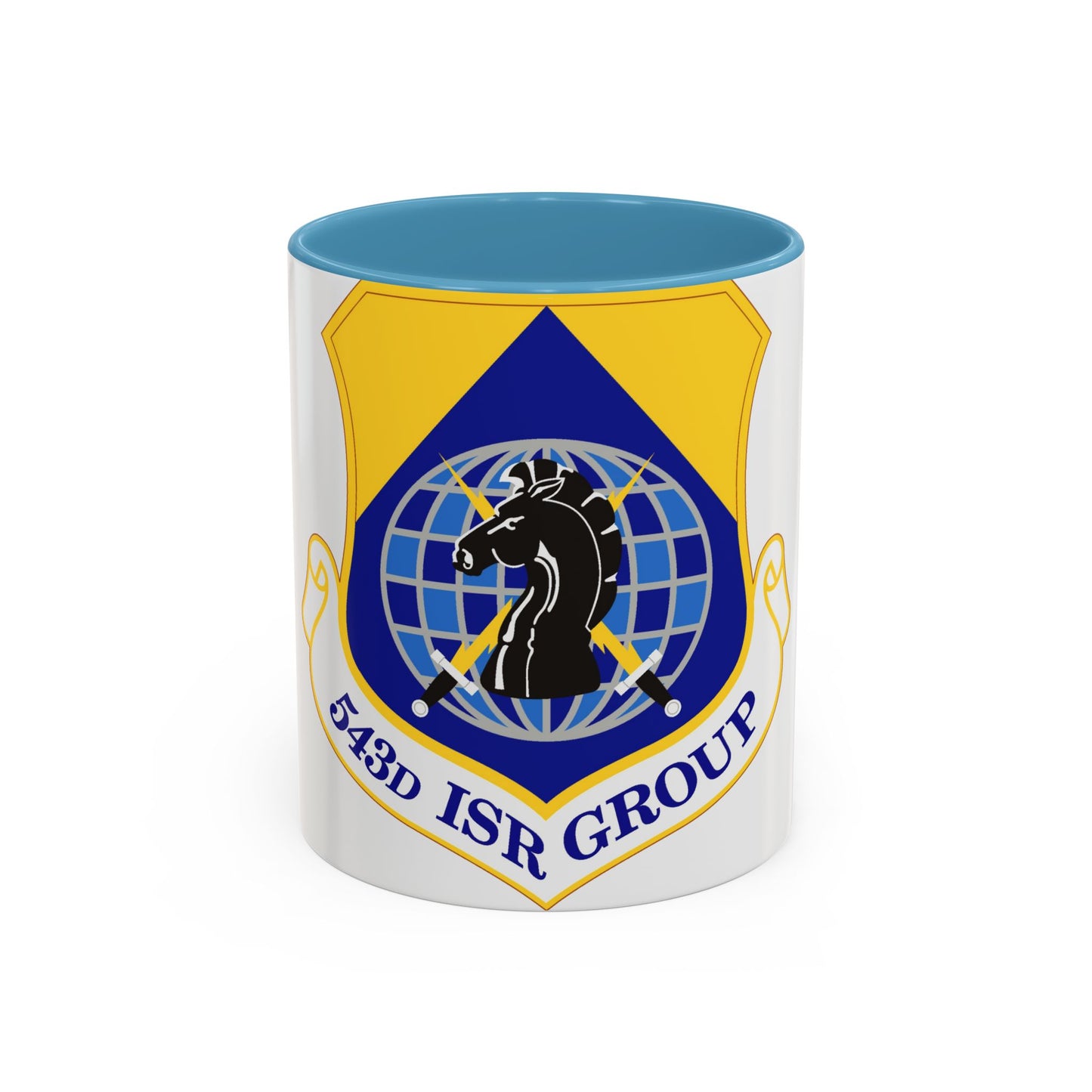 543 Intelligence Surveillance and Reconnaissance Group AFISRA (U.S. Air Force) Accent Coffee Mug