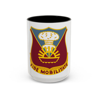 9 Transportation Battalion (U.S. Army) Accent Coffee Mug