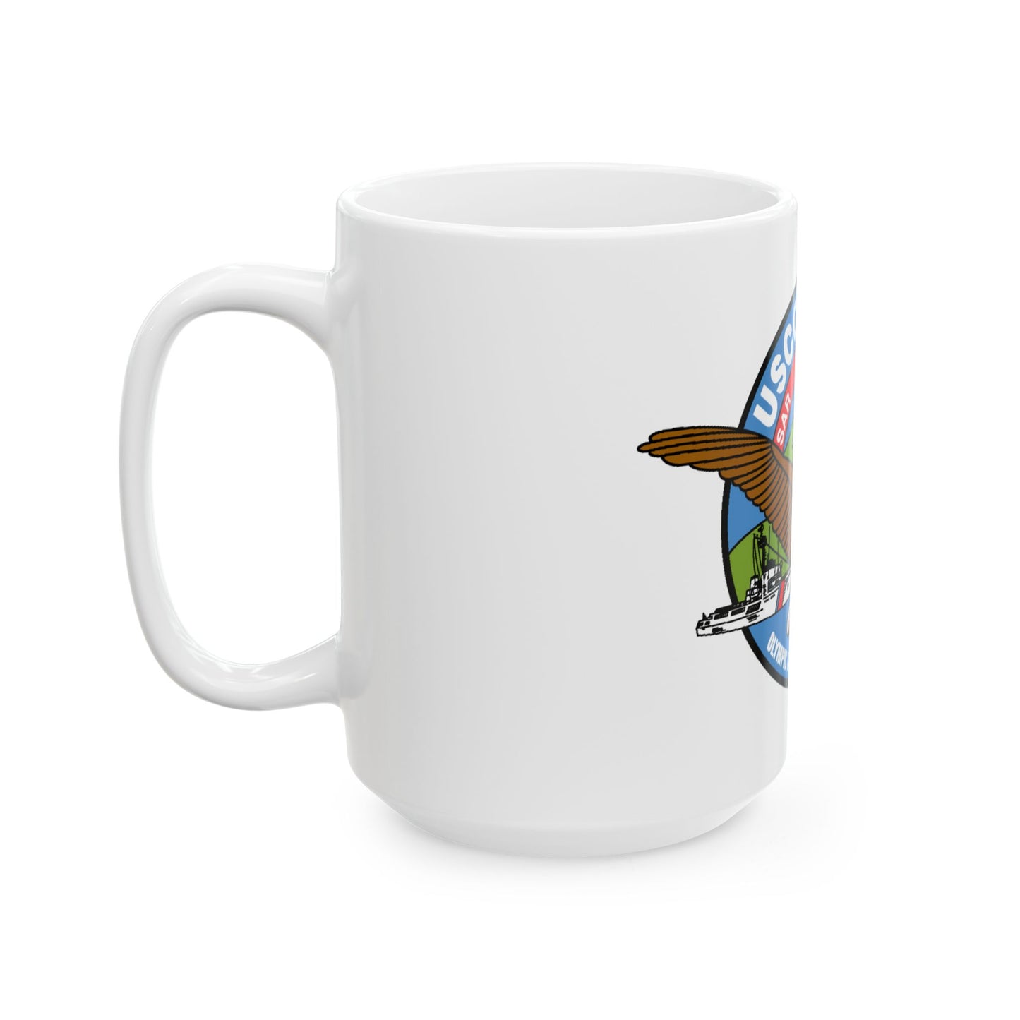USCGC Active WMEC 618 (U.S. Coast Guard) White Coffee Mug