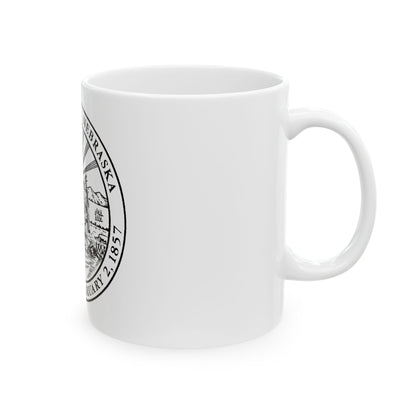 Seal of Omaha Nebraska - White Coffee Mug