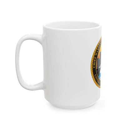 USCG CWO Assoc Surfer (U.S. Coast Guard) White Coffee Mug