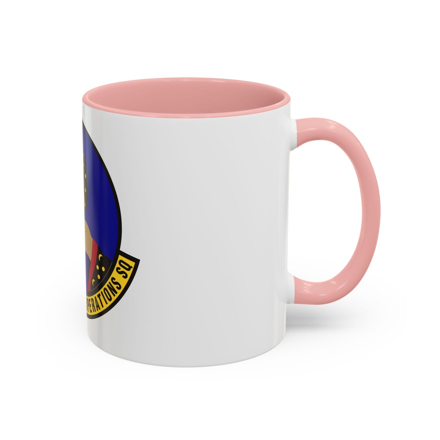 92 Maintenance Operations Squadron AMC (U.S. Air Force) Accent Coffee Mug