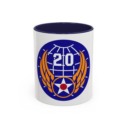 20 Air Force (U.S. Army) Accent Coffee Mug