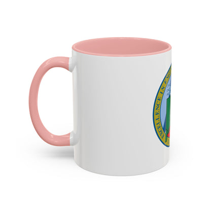 USCG Civil Engineering Unit Providence (U.S. Coast Guard) Accent Coffee Mug