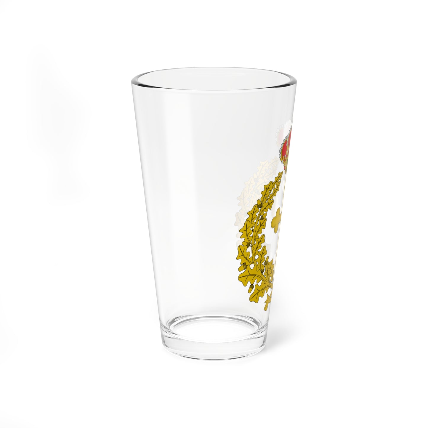 Emblema del Arzobispado Castrense (Spain) (Coat of Arms) Pint Glass 16oz