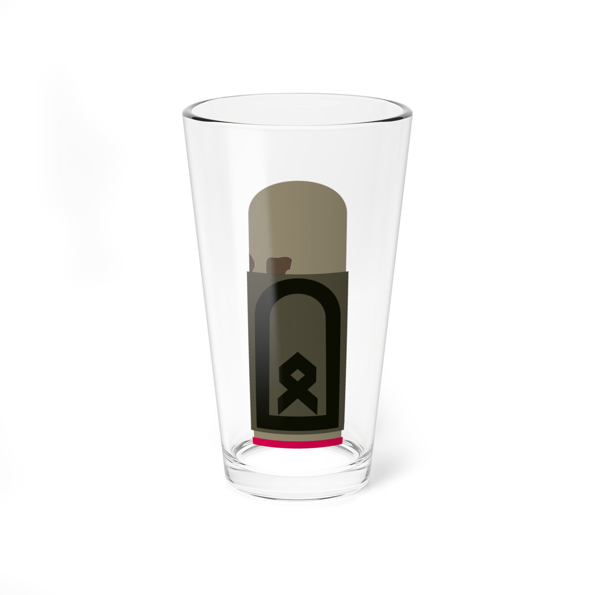 HA OS3 33 Hauptfeldwebel Pz (Germany) (Military Rank) Pint Glass 16oz