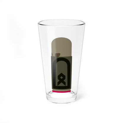 HA OS3 33 Hauptfeldwebel Pz (Germany) (Military Rank) Pint Glass 16oz