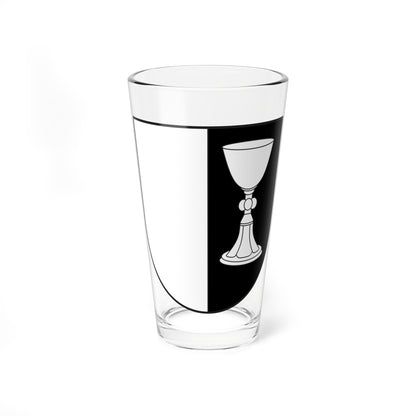 Marmorera wappen (Switzerland) (Coat of Arms) Pint Glass 16oz