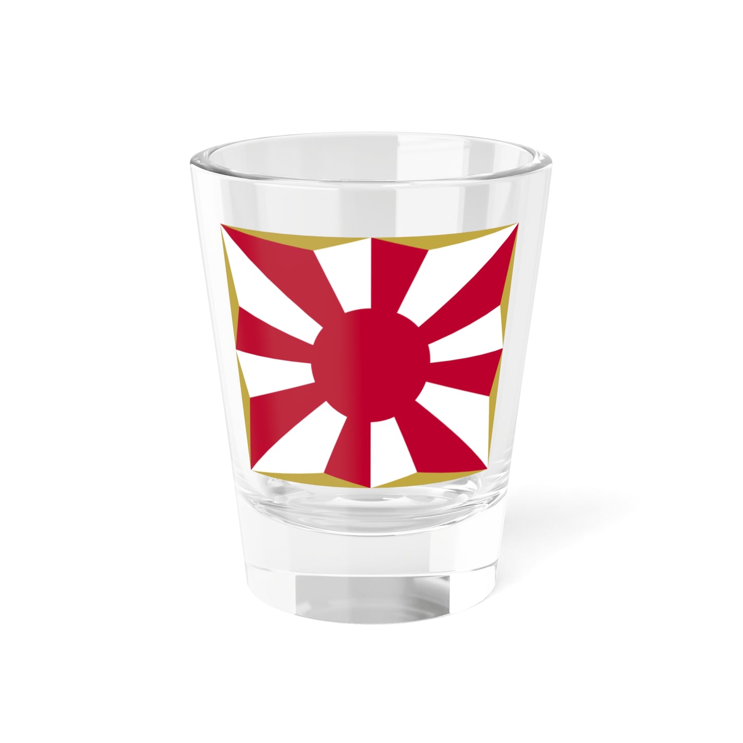 Flag of the Japan Self-Defense Forces (Japan) Shot Glass 1.5oz