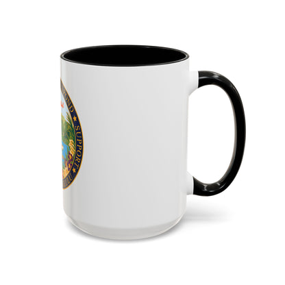 USCG Sector Honolulu (U.S. Coast Guard) Accent Coffee Mug