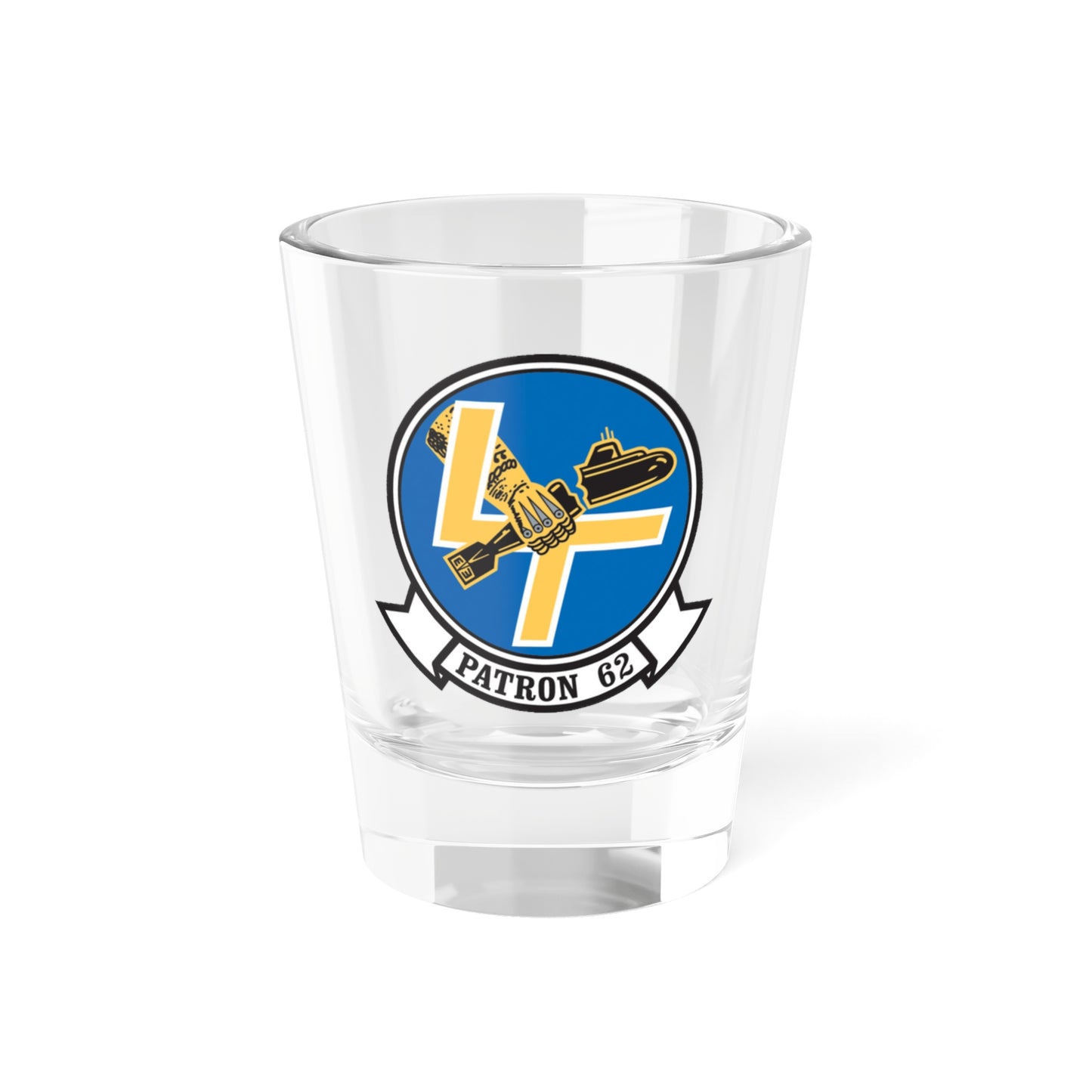 VP 62 Broadarrows (U.S. Navy) Shot Glass 1.5oz