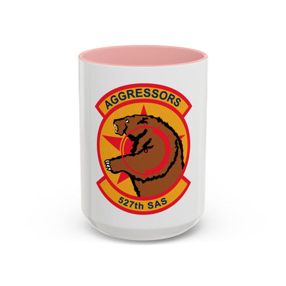 527TH SAS AGRESSORS (U.S. Air Force) Accent Coffee Mug