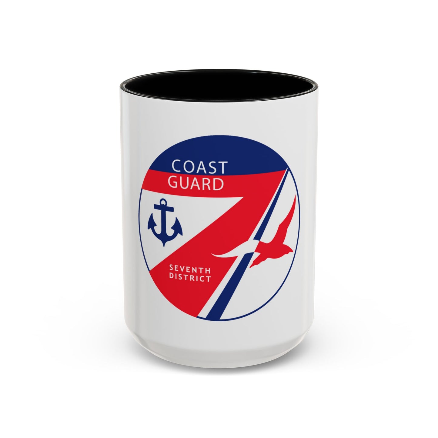 Coast Guard Seventh District (U.S. Coast Guard) Accent Coffee Mug