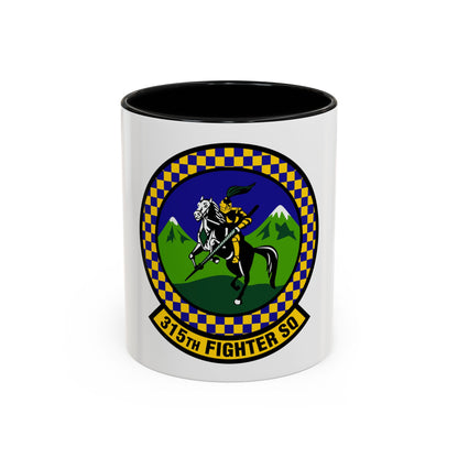 315 Fighter Squadron ACC (U.S. Air Force) Accent Coffee Mug