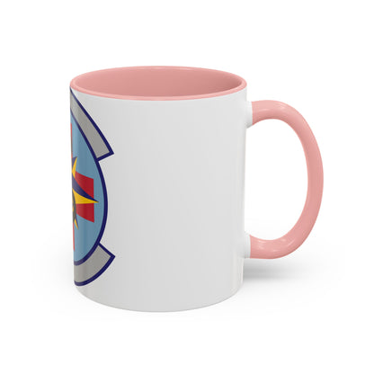 6 Healthcare Operations Squadron AMC (U.S. Air Force) Accent Coffee Mug