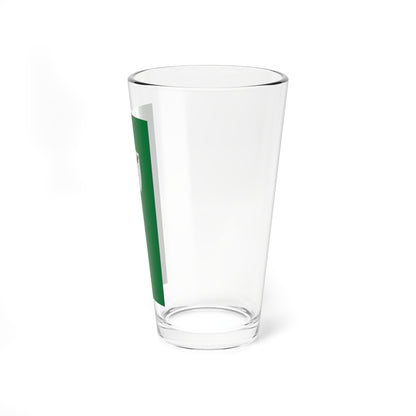 Flag of Visnye (Hungary) Pint Glass 16oz