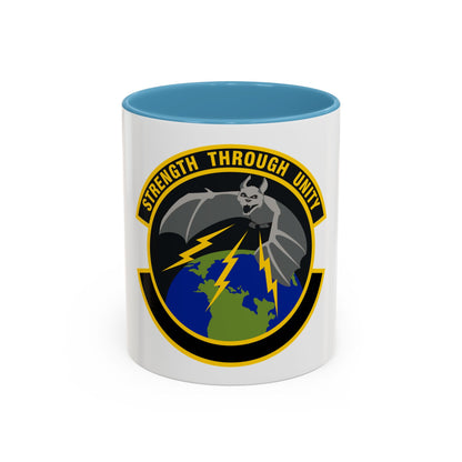 595 Operations Support Flight AFSPC (U.S. Air Force) Accent Coffee Mug