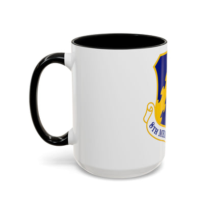 8 Medical Group PACAF (U.S. Air Force) Accent Coffee Mug