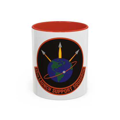 45th Launch Support Squadron (U.S. Air Force) Accent Coffee Mug