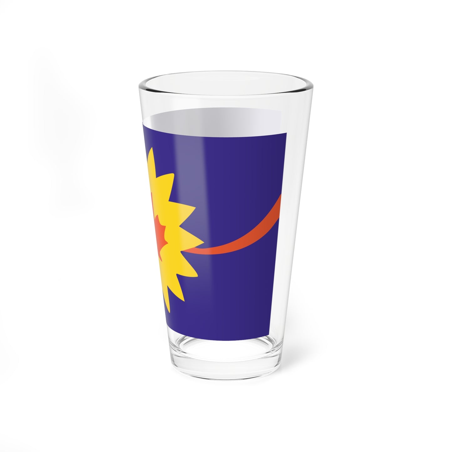 Flag of Baldwin City Kansas (United States) Pint Glass 16oz