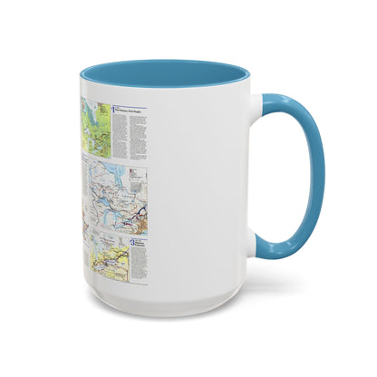 Canada - Ontario 2 (1996) (Map) Accent Coffee Mug