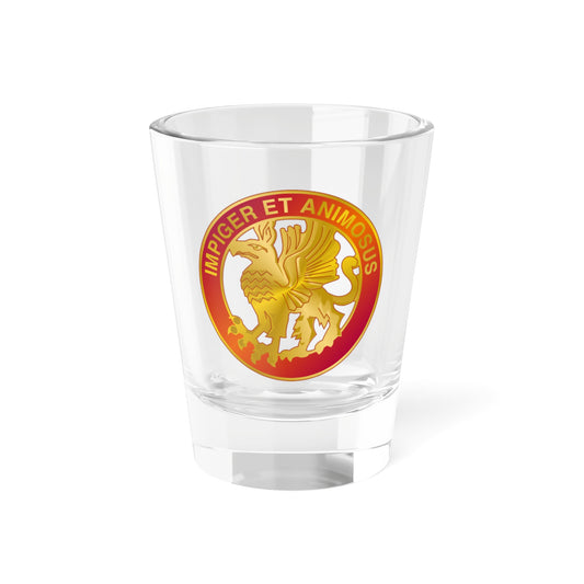 12 Coast Artillery Regiment (U.S. Army) Shot Glass 1.5oz