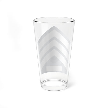 05.Syrian Air Force SGM (Syria) (Military Rank) Pint Glass 16oz