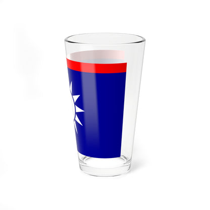 ROCN Admirals Flag 1929 (China) Pint Glass 16oz