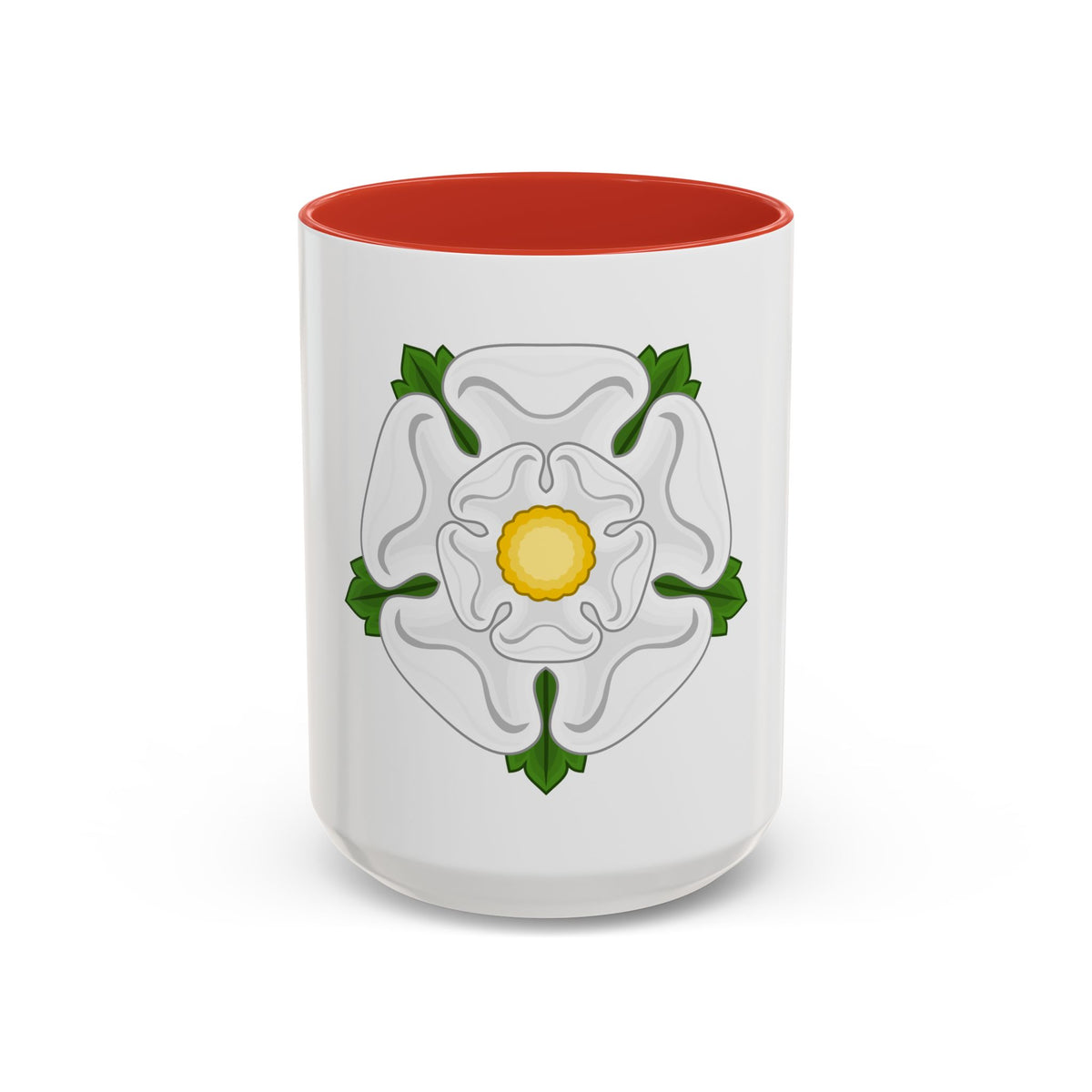 White Rose Badge of York - Accent Coffee Mug
