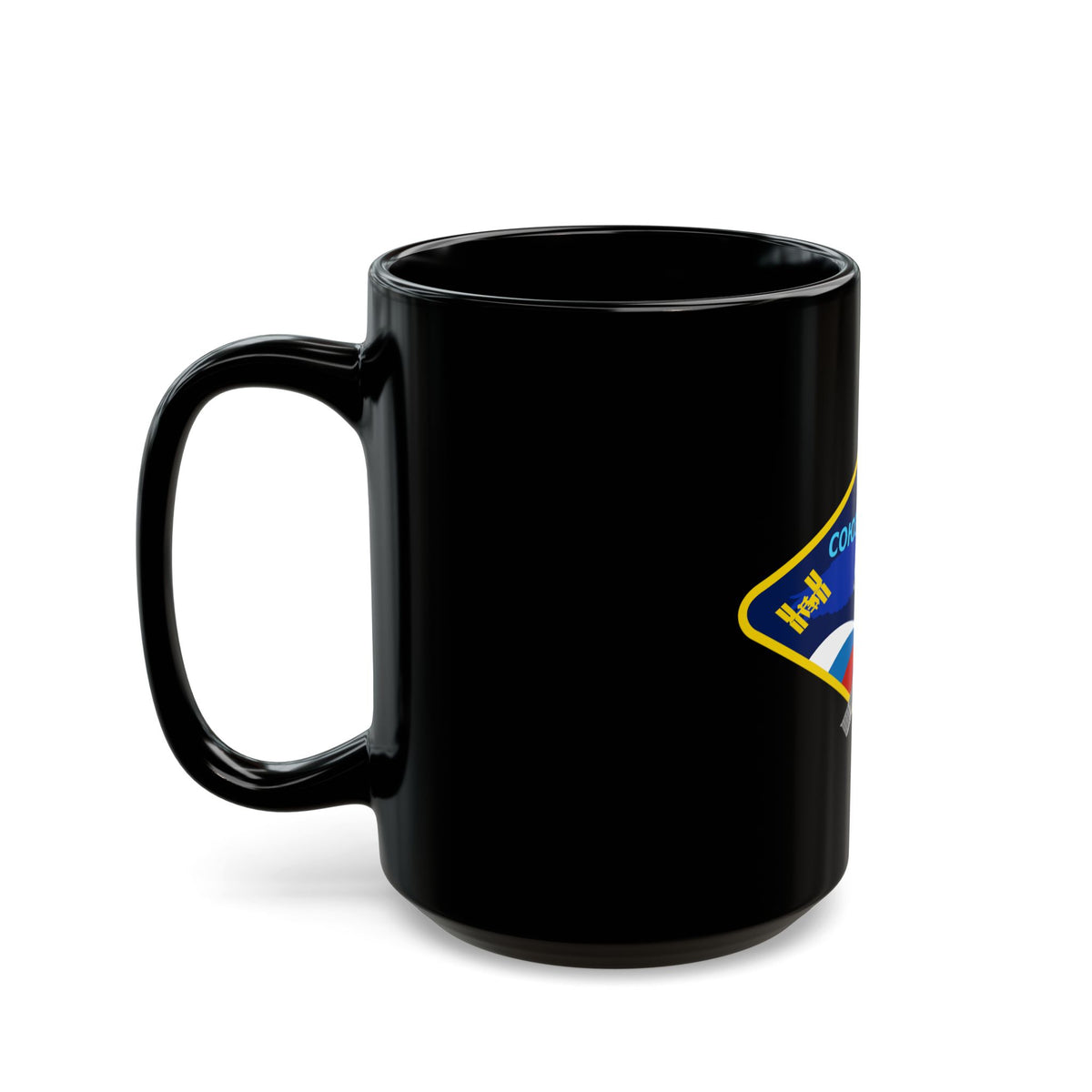 Soyuz MS-10 (Soyuz Programme) Black Coffee Mug