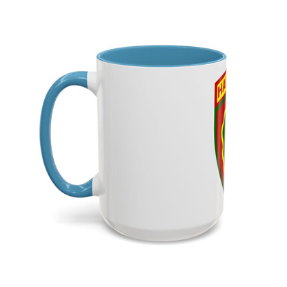 Hawaiian Division (U.S. Army) Accent Coffee Mug