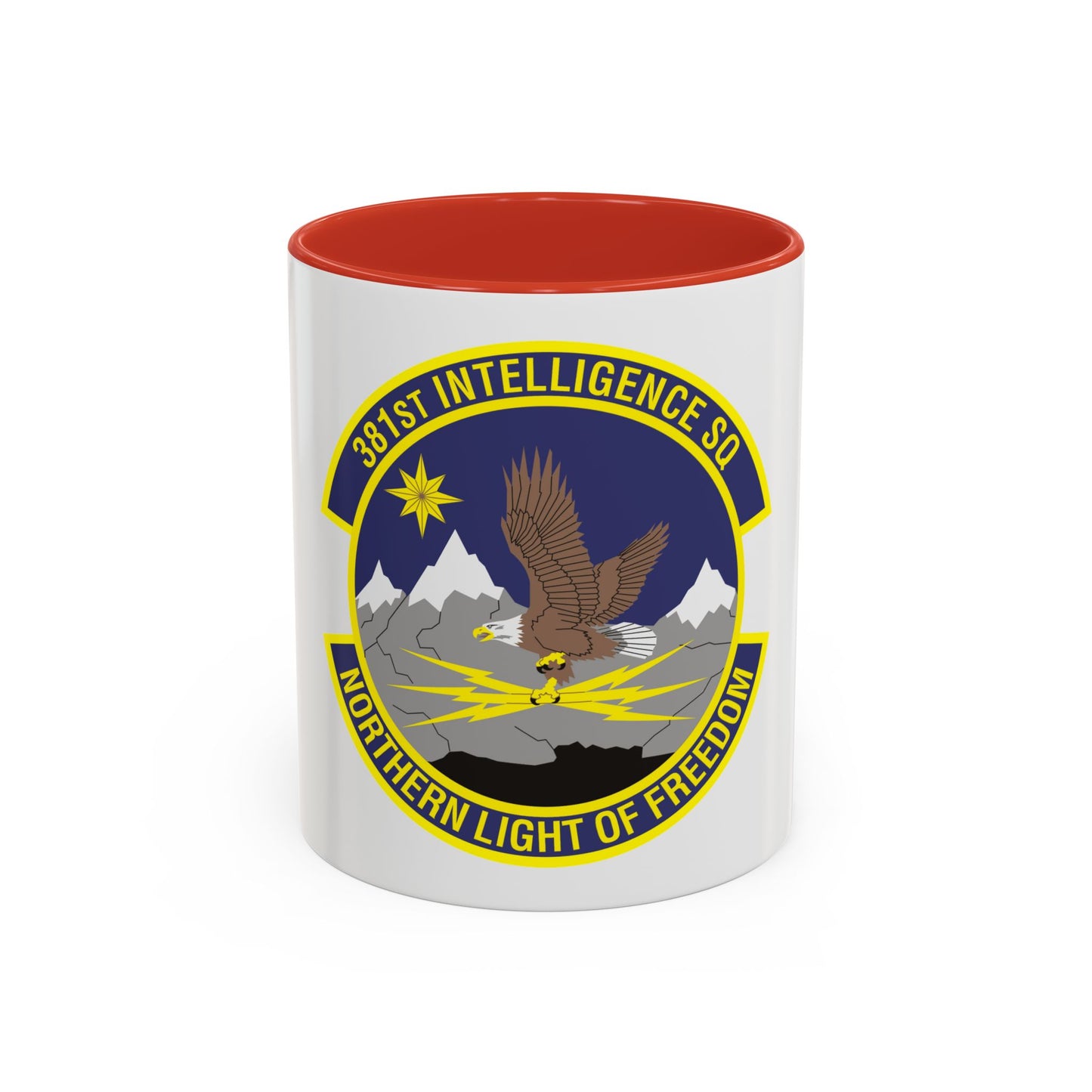 381st Intelligence Squadron (U.S. Air Force) Accent Coffee Mug