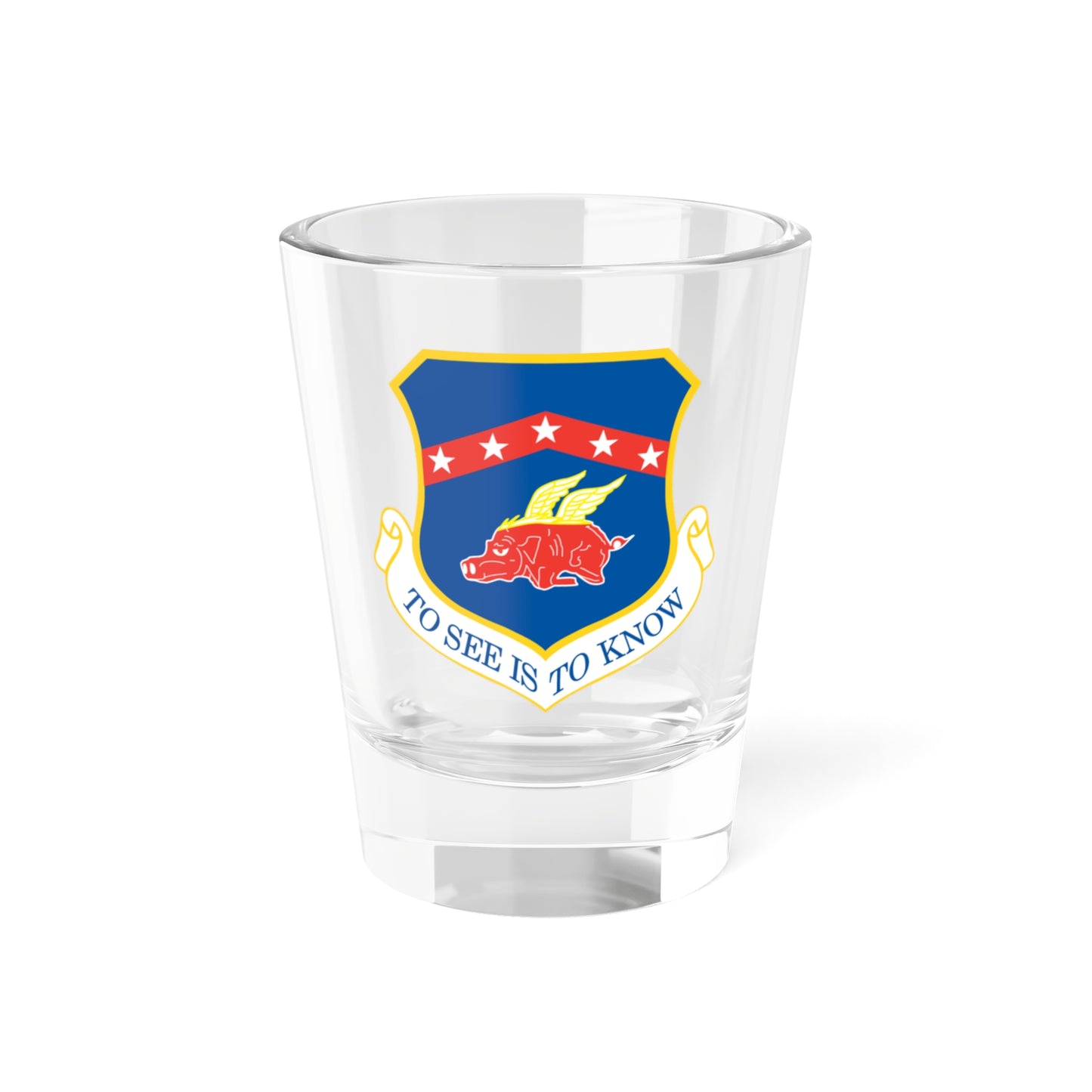 188th Fighter Wing (U.S. Air Force) Shot Glass 1.5oz